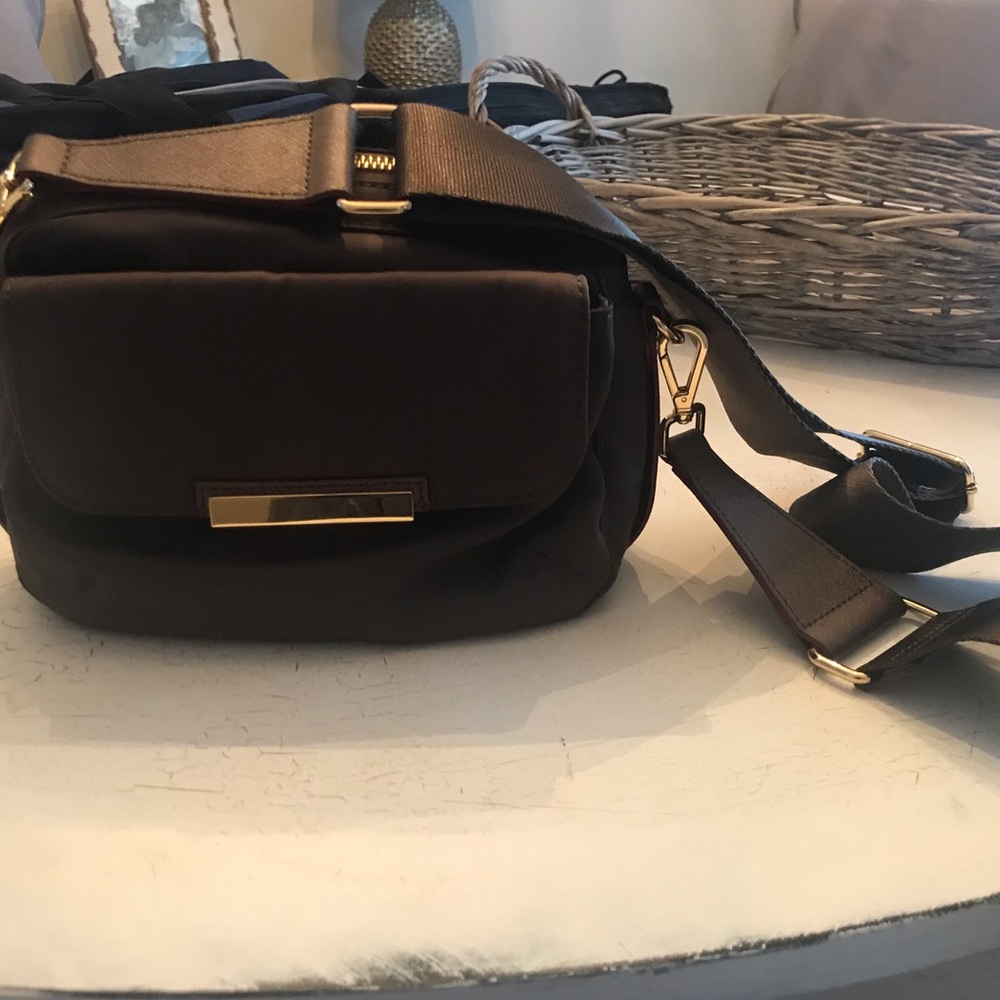 Mz wallace Cleo crossbody small clove